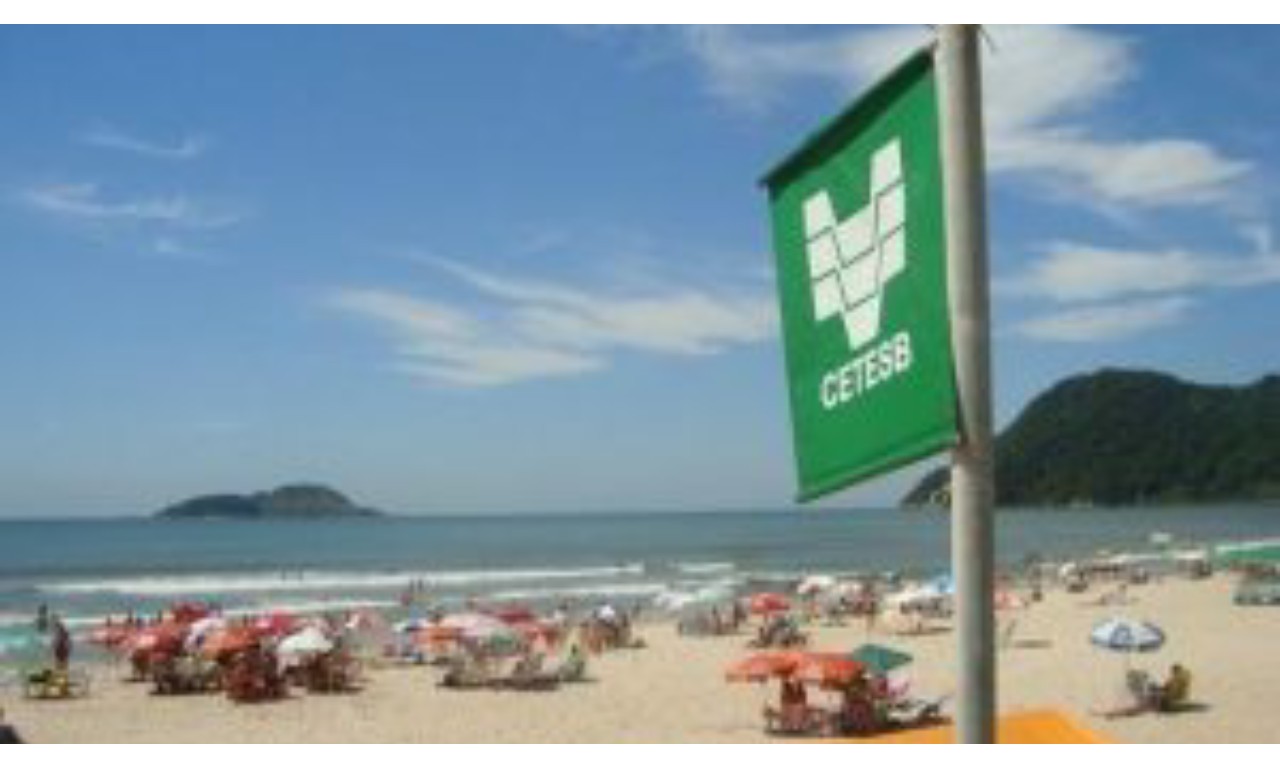 Cetesb tem aplicativo para saber onde banho de mar é saudável no litoral paulista