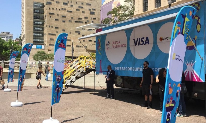 Carreta da Serasa atende em Ribeirão com serviços gratuitos ao consumidor