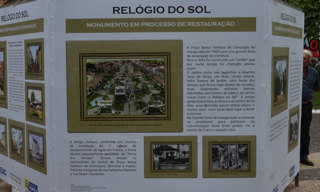 Relógio do Sol: projeto de restauração será apresentado na sexta, 15