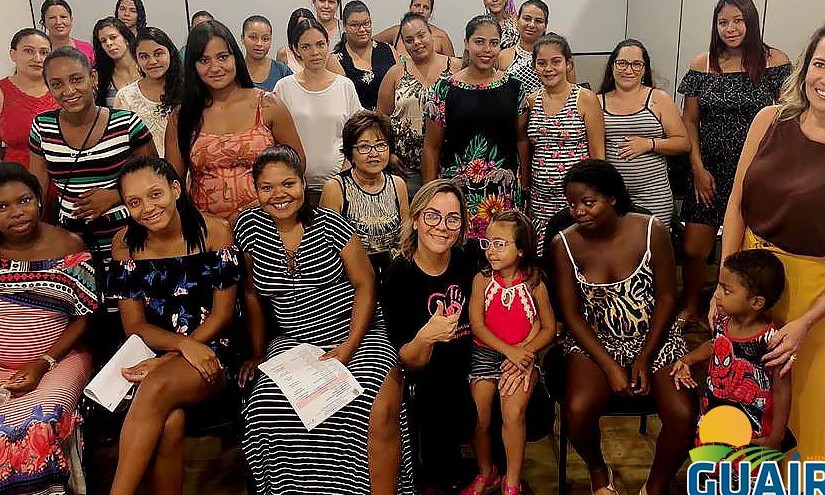 Fundo Social de Guaíra dá início ao curso de gestantes “Amor de Mãe/Amor de Pai”