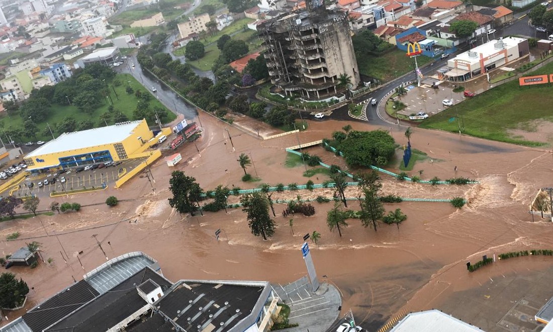 Alerta vermelho: vem mais temporais de hoje até sábado, diz Defesa Civil
