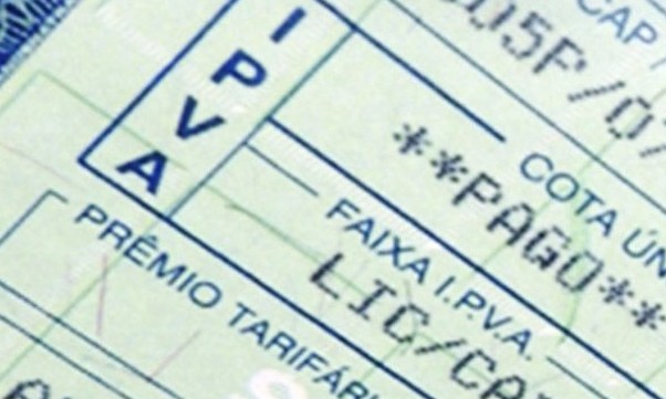 IPVA em cota única, sem desconto, pode ser pago a partir de 11 de favereiro