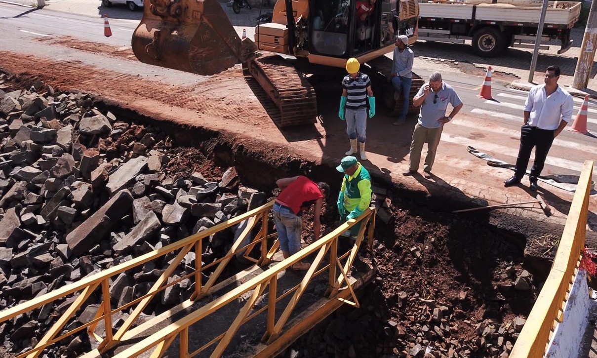 Reforço na ponte do Cubatão é concluído e Prefeitura libera acesso