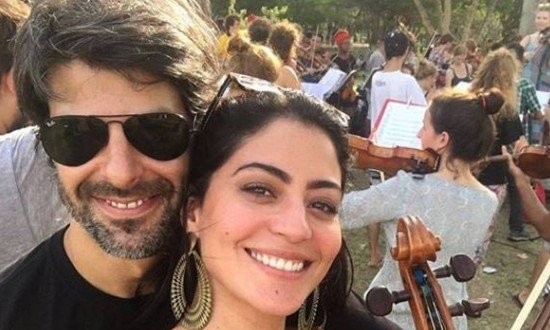 Após 3 anos juntos, Carol Castro se separa do marido, o violinista Felipe Prazeres