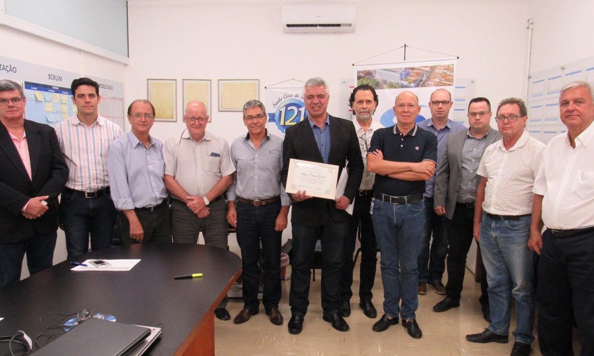 Senador Major Olímpio faz visita à Santa Casa de Franca nesta sexta, 29