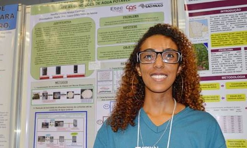 Aluna de Franca conquista o 1º lugar na Feira Brasileira de Ciências e Engenharia