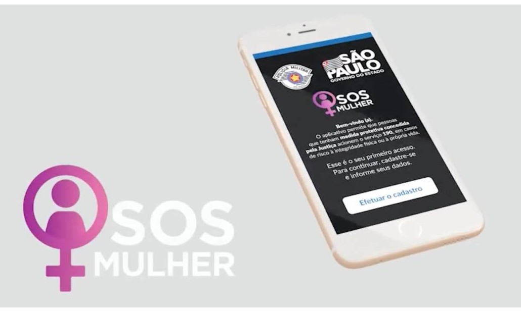Governo do Estado de São Paulo lança o SOS Mulher, um aplicativo de proteção