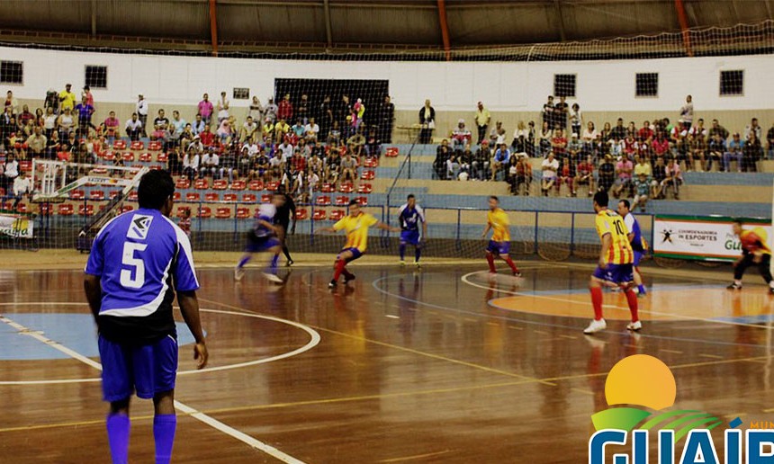 Estão abertas até dia 2 de abril, as inscrições para a 38ª Taça Guaíra de Futsal