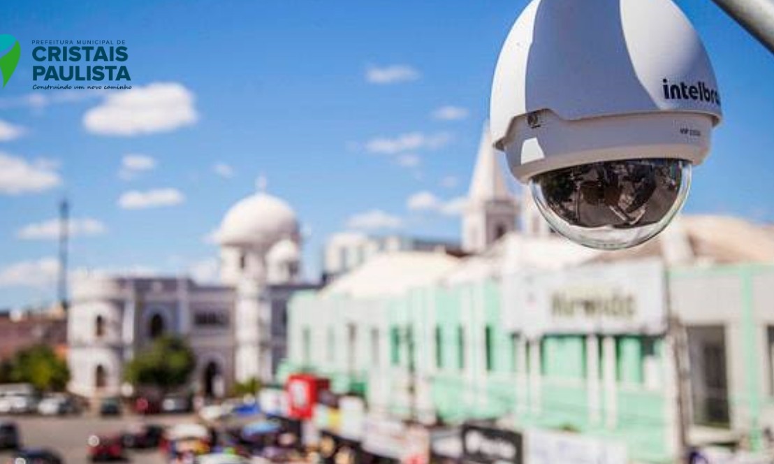 Monitoramento eletrônico em Cristais Paulista começa a ser feito com 13 câmeras