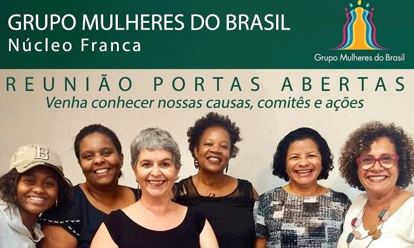 Grupo Mulheres do Brasil Núcleo Franca fará reunião de portas abertas