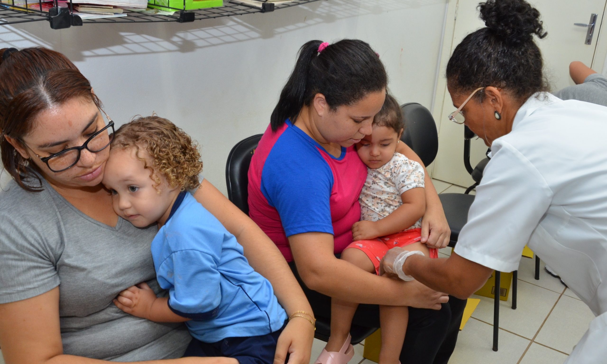 Vacinação contra a gripe acontece nesta quarta, 17, na Creche “Lar de Ismália”