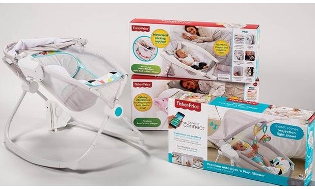 Fisher-Price anuncia recall de quase 5 milhões de cadeirinhas de bebê