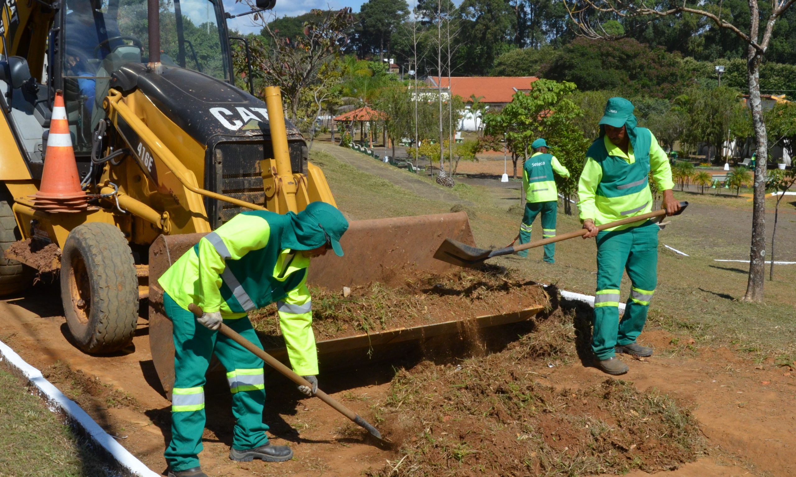 Parque dos Trabalhadores é revitalizado para receber festa do Dia do Trabalho