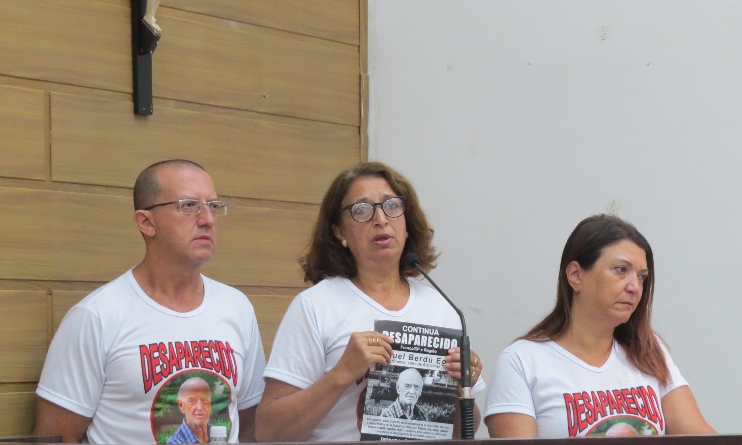 Filhos de Miguel Berdú que continua desaparecido fazem apelo na Câmara