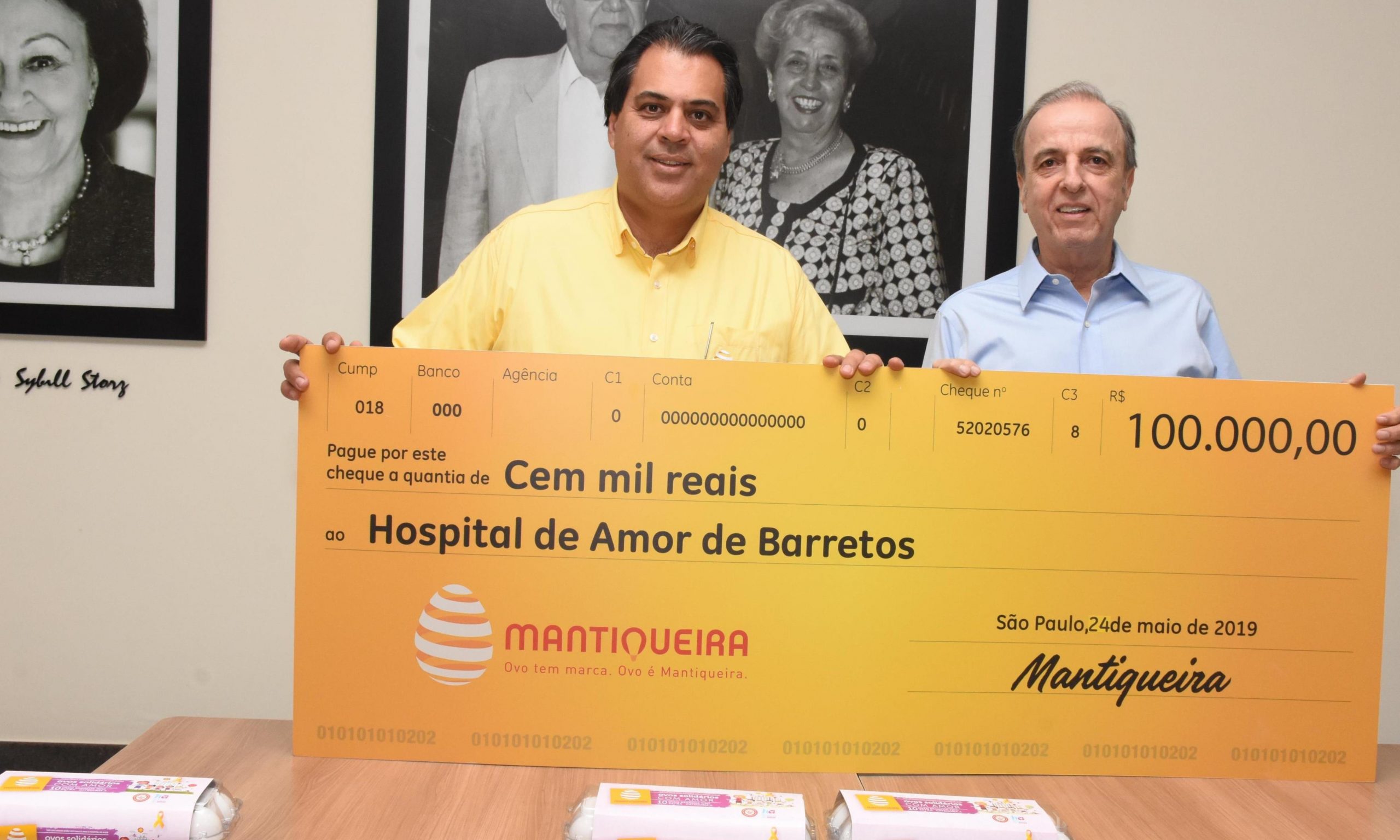 Campanha “Ovos Solidário com Amor” em prol do Hospital do Amor é sucesso