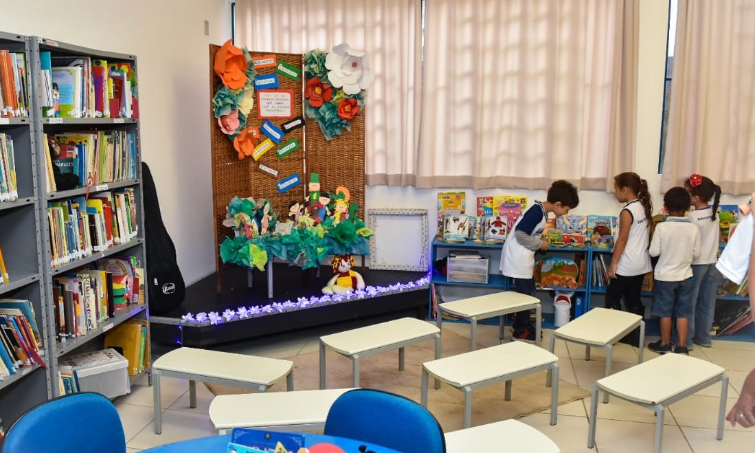Escola “Prof. José Mário Faleiros”, no Aeroporto 3, ganha Sala de Leitura
