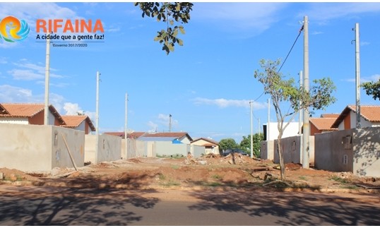 Seis casas da Vila Moradia Digna em Rifaina entram na fase de acabamento