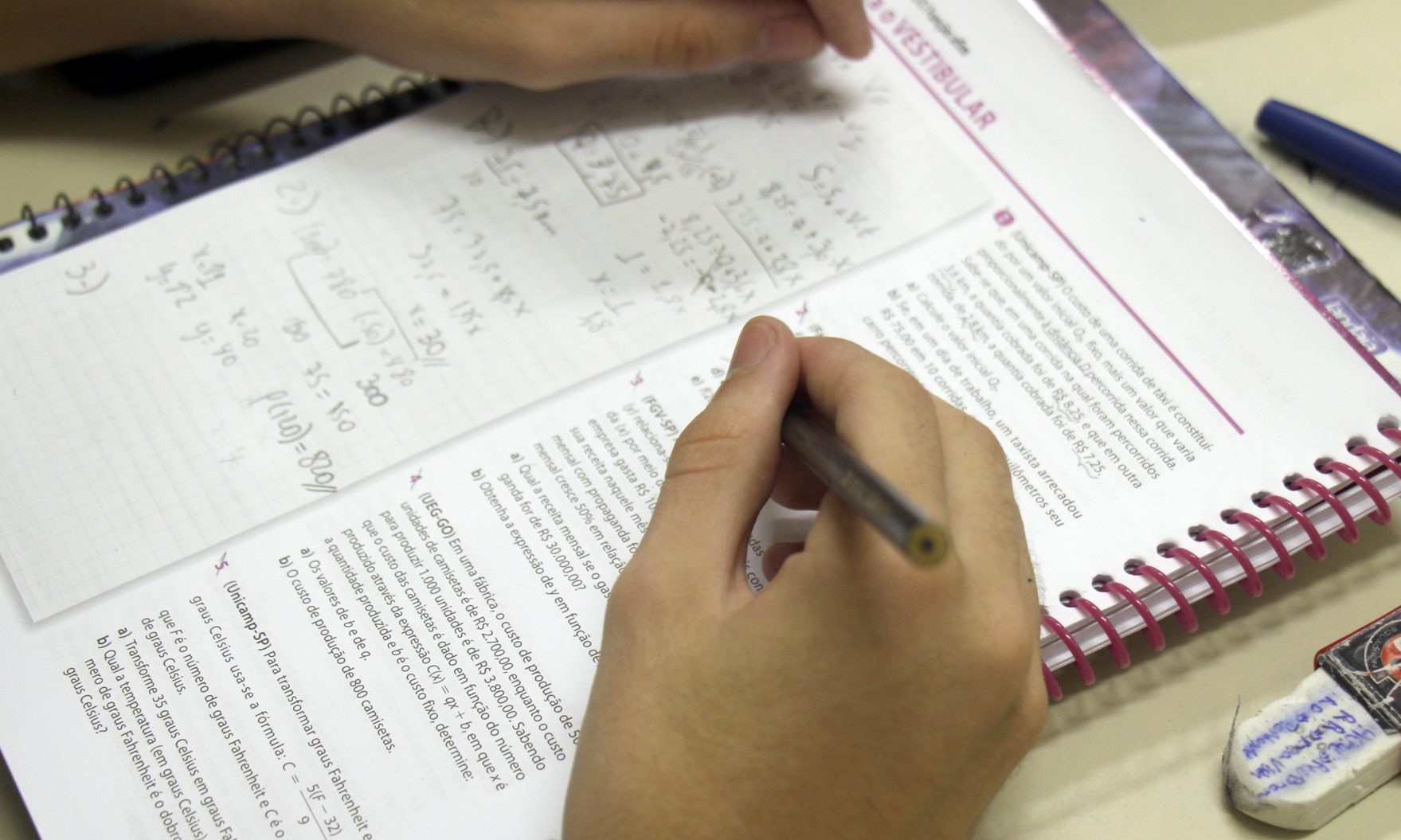 Unesp libera gratuitamente para download cadernos de cursinho pré-vestibular