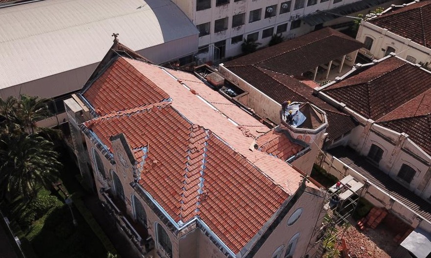 Novo telhado do Museu Histórico será entregue nesta segunda-feira, 13
