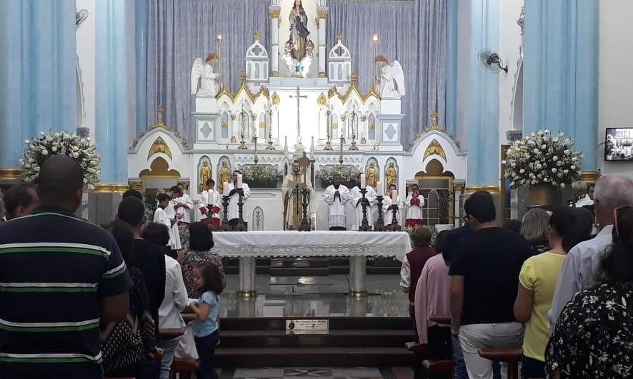 Padre Wallace celebra missa em intenção aos 122 anos da Santa Casa
