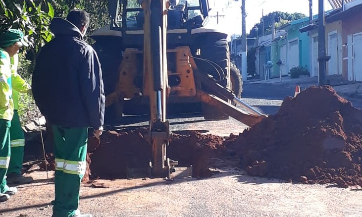 Rua do Jardim Esmeralda já conta com mais de 50 metros de nova galeria