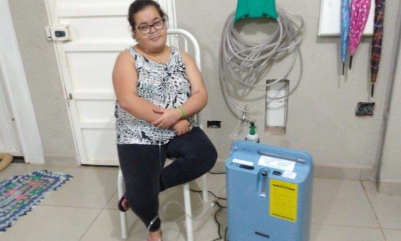 Jovem de Franca de 18 anos precisa de novo aparelho para continuar respirando