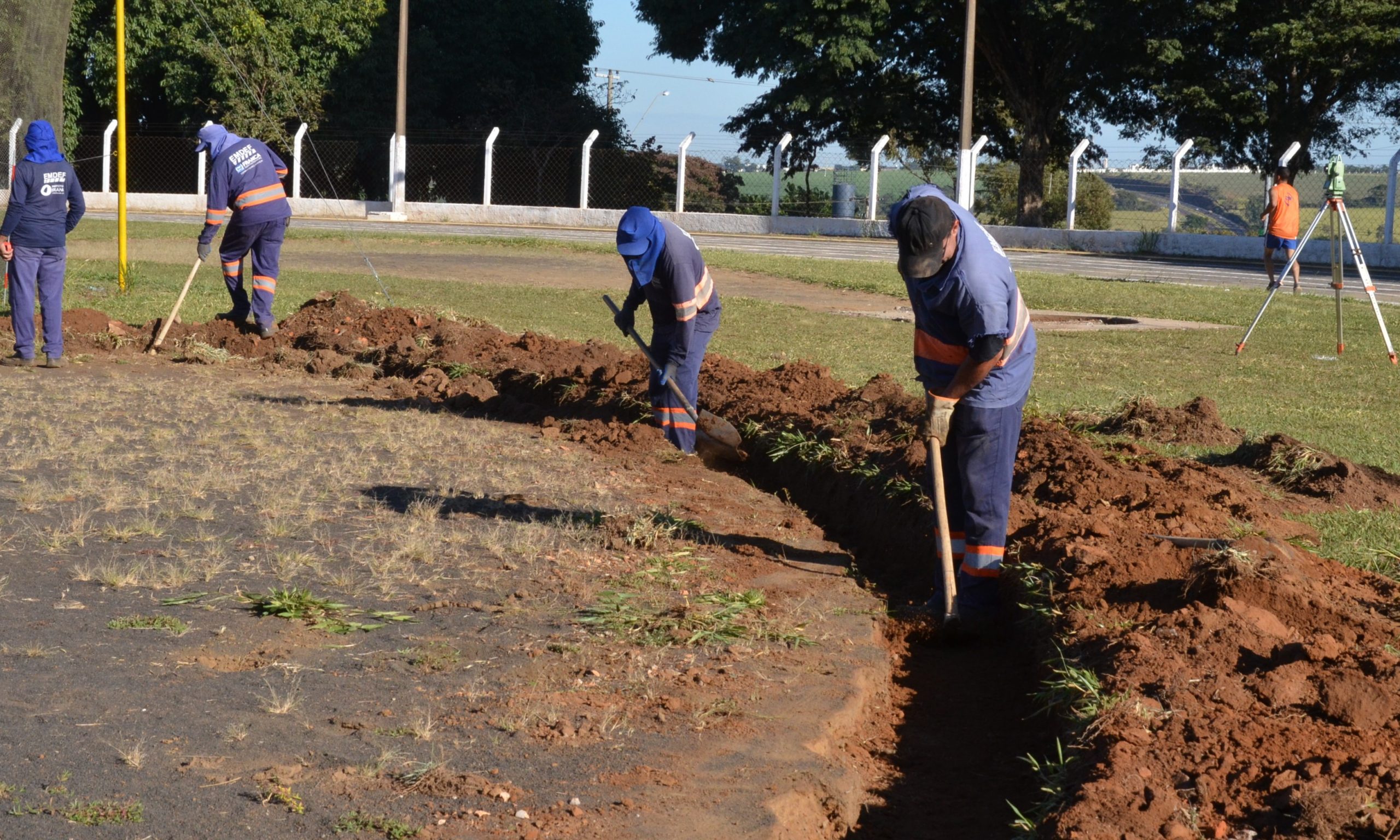 Pista de atletismo do Poliesportivo passa por diversas melhorias