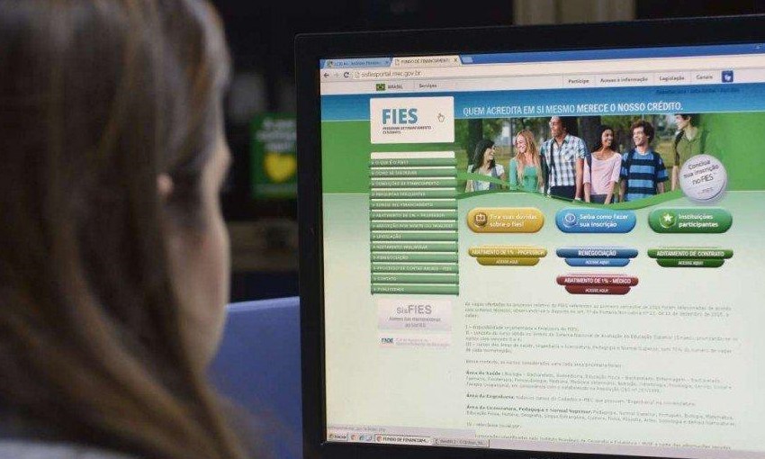 Candidatos já podem consultar resultado do Fies na internet