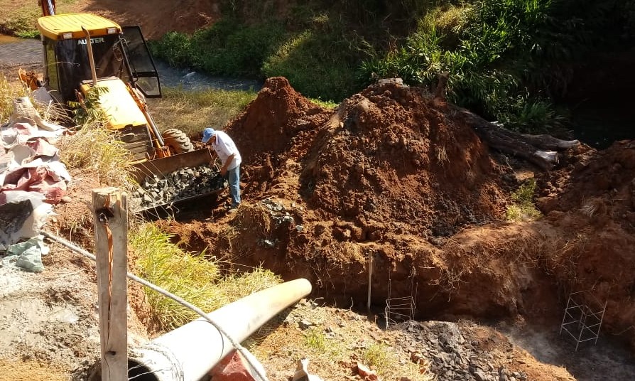 Água Limpa: Prefeitura de Cristais Paulista inicia construção da nova ponte