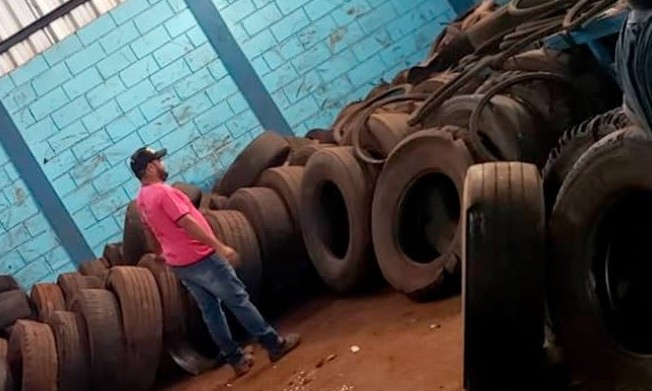 Prefeitura de Guará recolhe 14 toneladas de pneus inservíveis nas borracharias