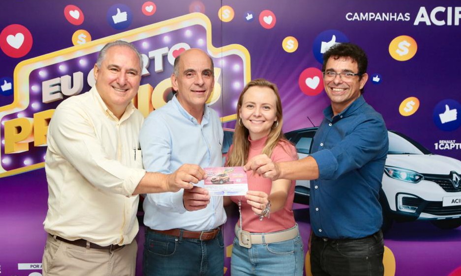 ACIF entrega carro 0 km da campanha “Eu Curto Prêmios” nesta quarta (10)