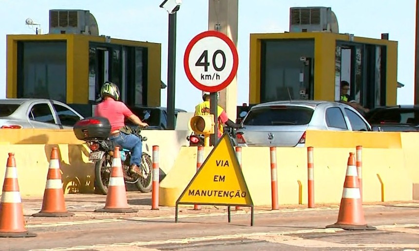 Pedágios: motociclistas reclamam que cabines exclusivas estão inativas