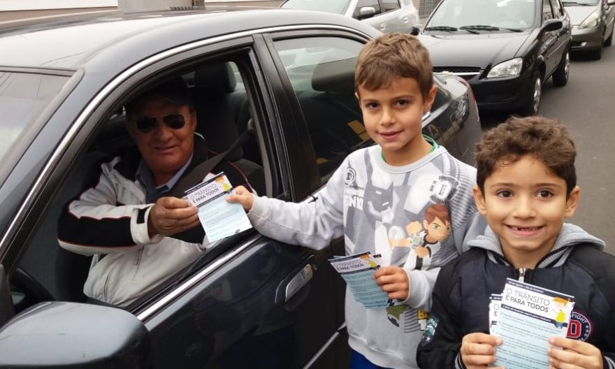 Dia do Pedestre: Alunos de Franca participam de ação e caminhada nesta quinta, 08