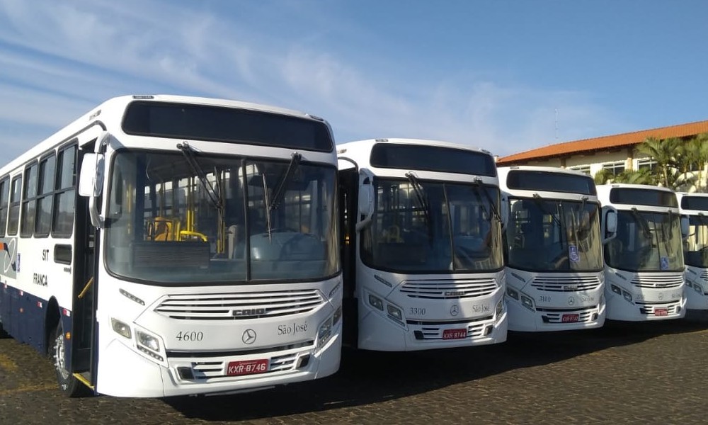 Empresa São José renova a frota de ônibus em Franca para melhorar atendimento