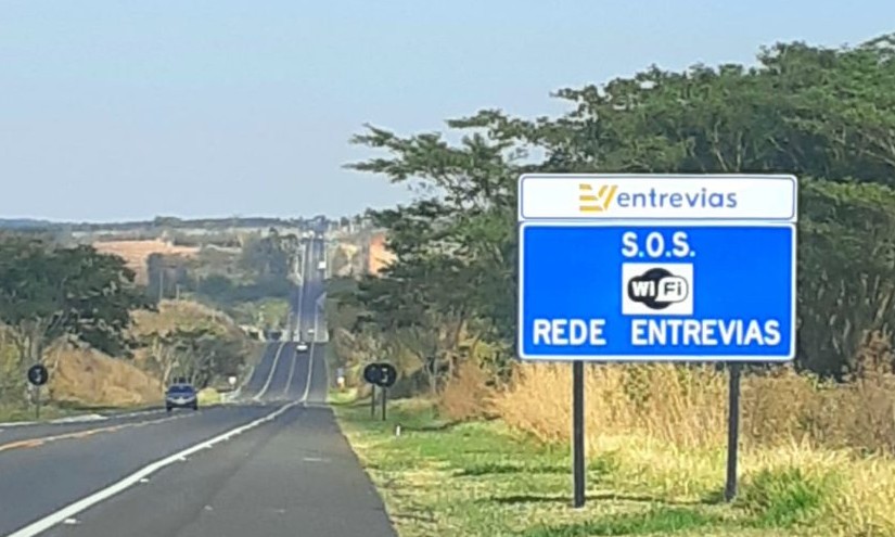 350 quilômetros de rodovias do Estado de São Paulo já estão equipados com wi-fi