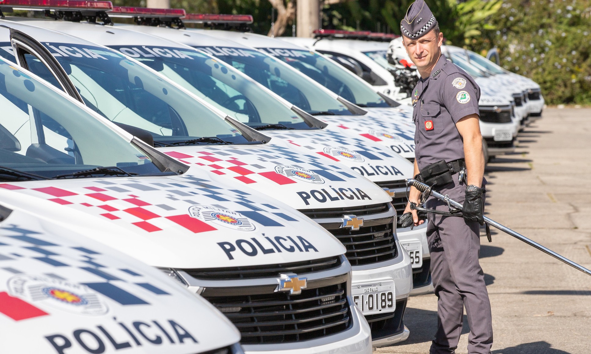 Polícia Militar recebe novas viaturas do governo do Estado de São Paulo