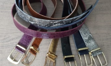 Curso gratuito de Confecção de cintos em couro e sintético recebe inscrições