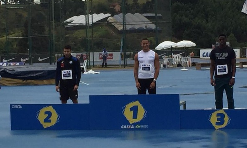 Atleta francano é campeão brasileiro no dardo com a marca de 73,38 metros