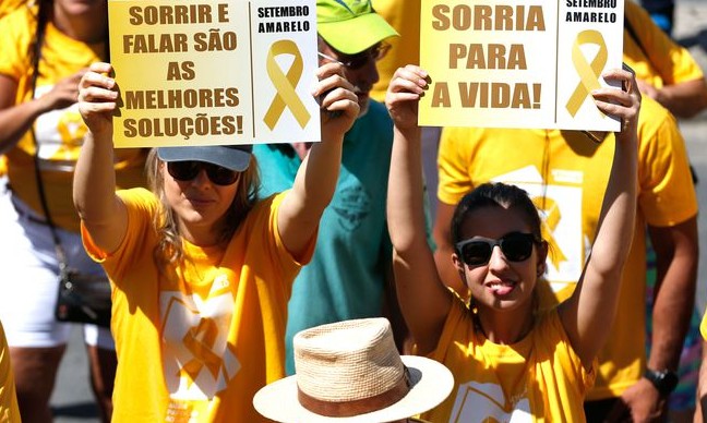 Setembro Amarelo: CVV e voluntários farão ação no centro neste sábado, 14
