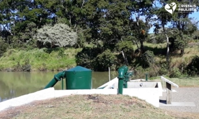 Nova adutora de Cristais garante abastecimento normalizado na cidade