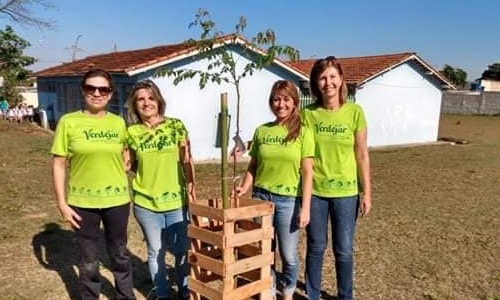 Verdejar realiza plantio nas regiões do Leporace, Tropical, Redentor e Luiza
