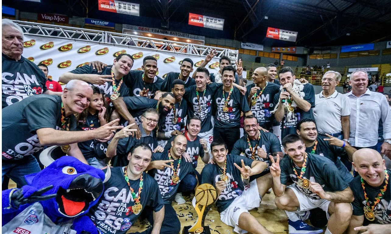 Franca vence Corinthians e conquista o bicampeonato paulista de basquete 2019