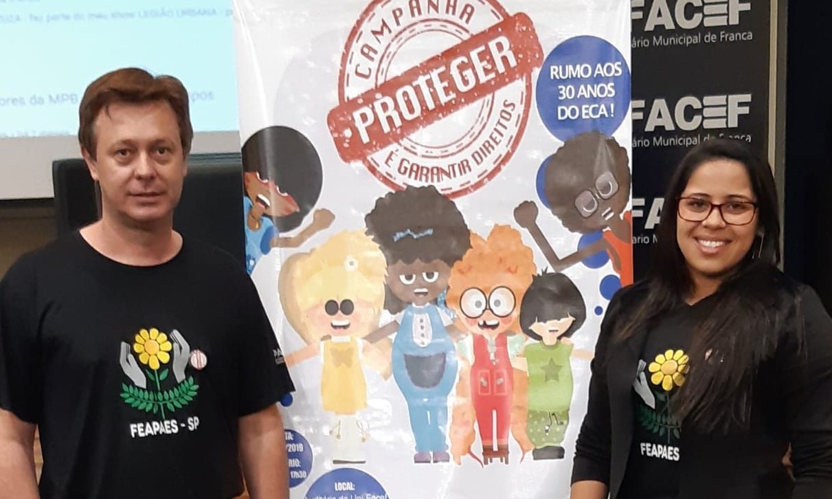 ​FEAPAES-SP esteve no lançamento da campanha Proteger é Garantir Direito