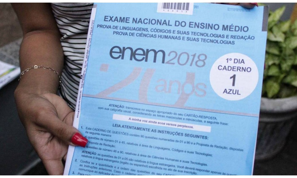 Por causa do fuso, MEC divulga horário de provas do Enem em cada estado