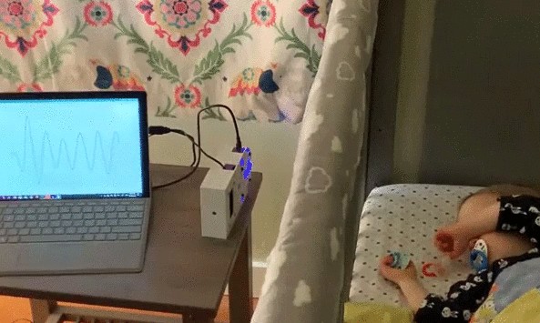 Respiração e movimentos do bebê dormindo agora já podem ser monitorados