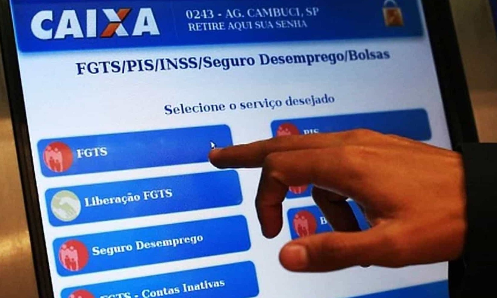 Caixa libera saque do FGTS para 8,8 milhões nesta sexta; horário será ampliado
