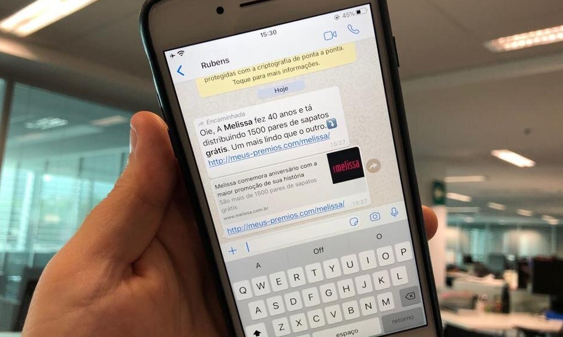 Golpes no WhatsApp usam marcas famosas, como Melissa e Tramontina