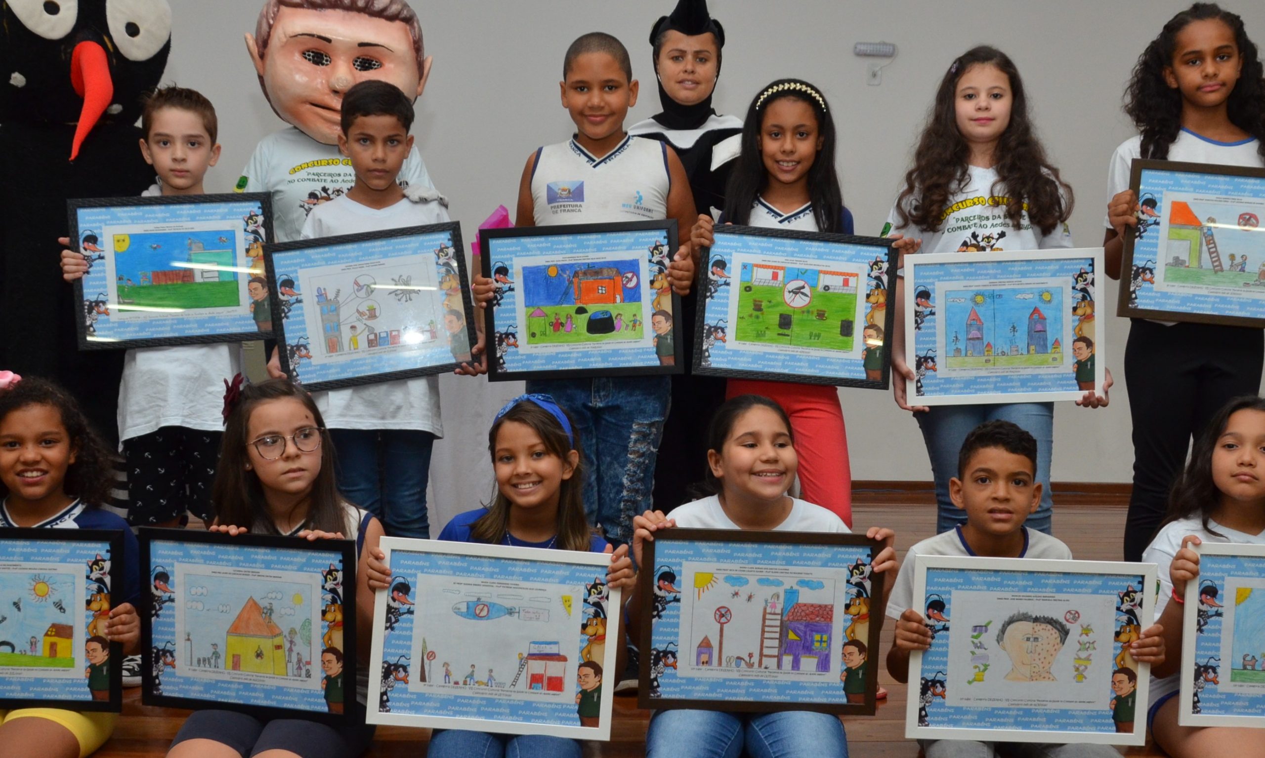 VII Concurso Cultural sobre aedes aegypti premia alunos da rede pública de Franca