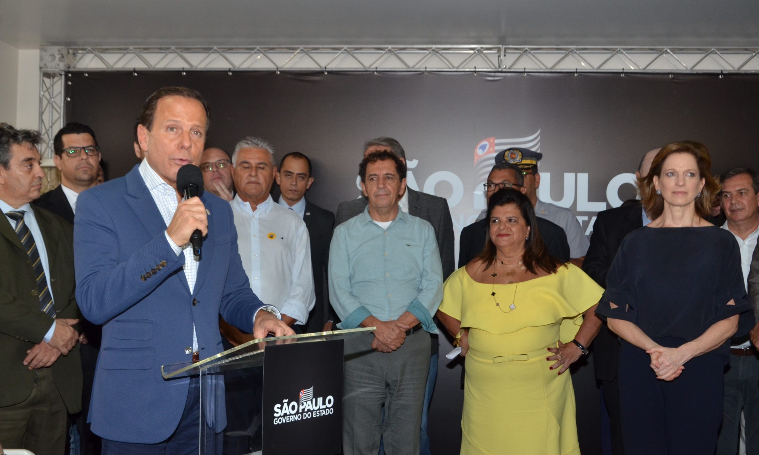 Governador de SP marca presença na inauguração do novo prédio da DDM