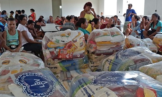 LBV Franca continua com campanha para arrecadar
alimentos para carentes